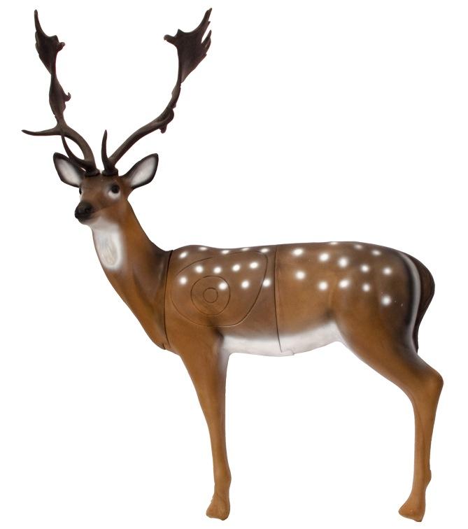 SRT 3-D Scheibe Fallow Deer, stehend